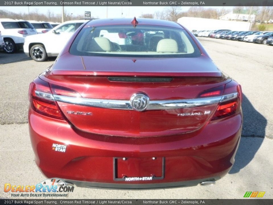 2017 Buick Regal Sport Touring Crimson Red Tintcoat / Light Neutral/Cocoa Photo #5