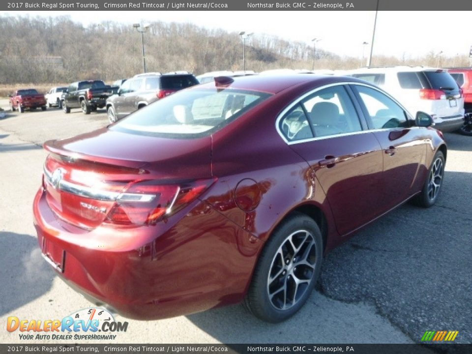 2017 Buick Regal Sport Touring Crimson Red Tintcoat / Light Neutral/Cocoa Photo #6