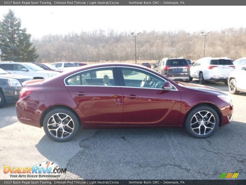2017 Buick Regal Sport Touring Crimson Red Tintcoat / Light Neutral/Cocoa Photo #7