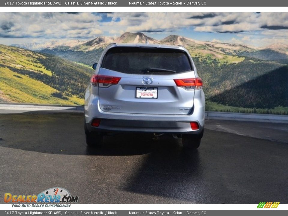 2017 Toyota Highlander SE AWD Celestial Silver Metallic / Black Photo #2