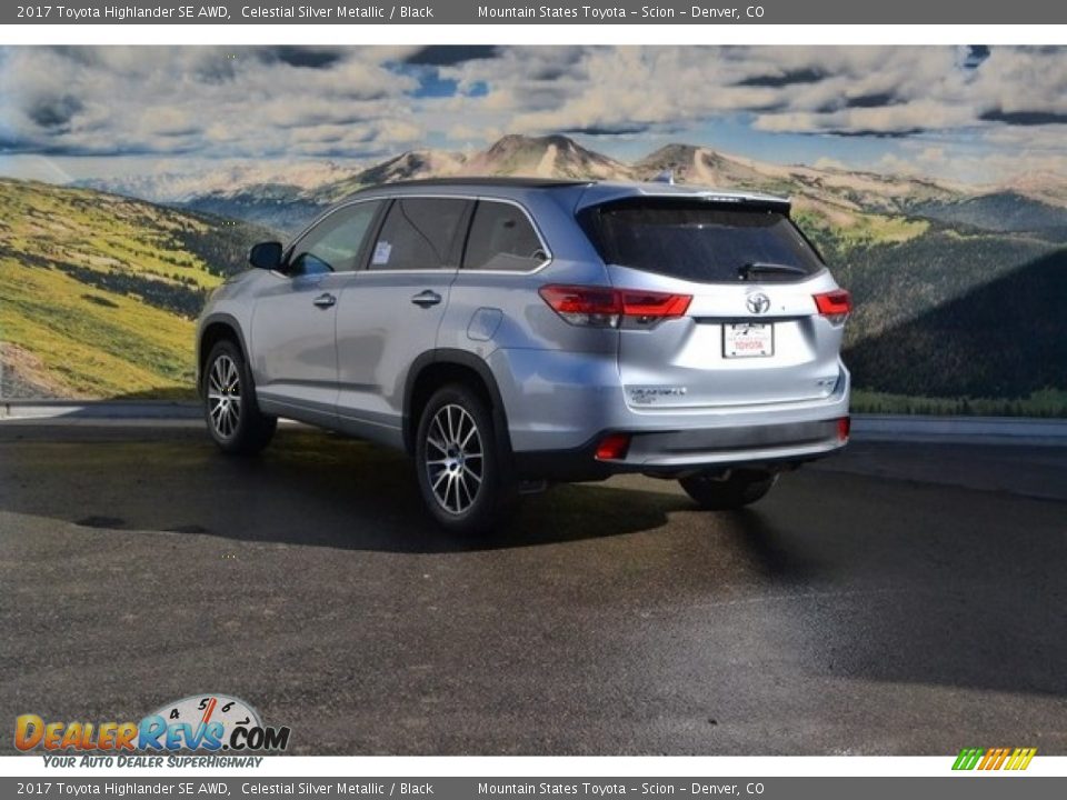 2017 Toyota Highlander SE AWD Celestial Silver Metallic / Black Photo #3