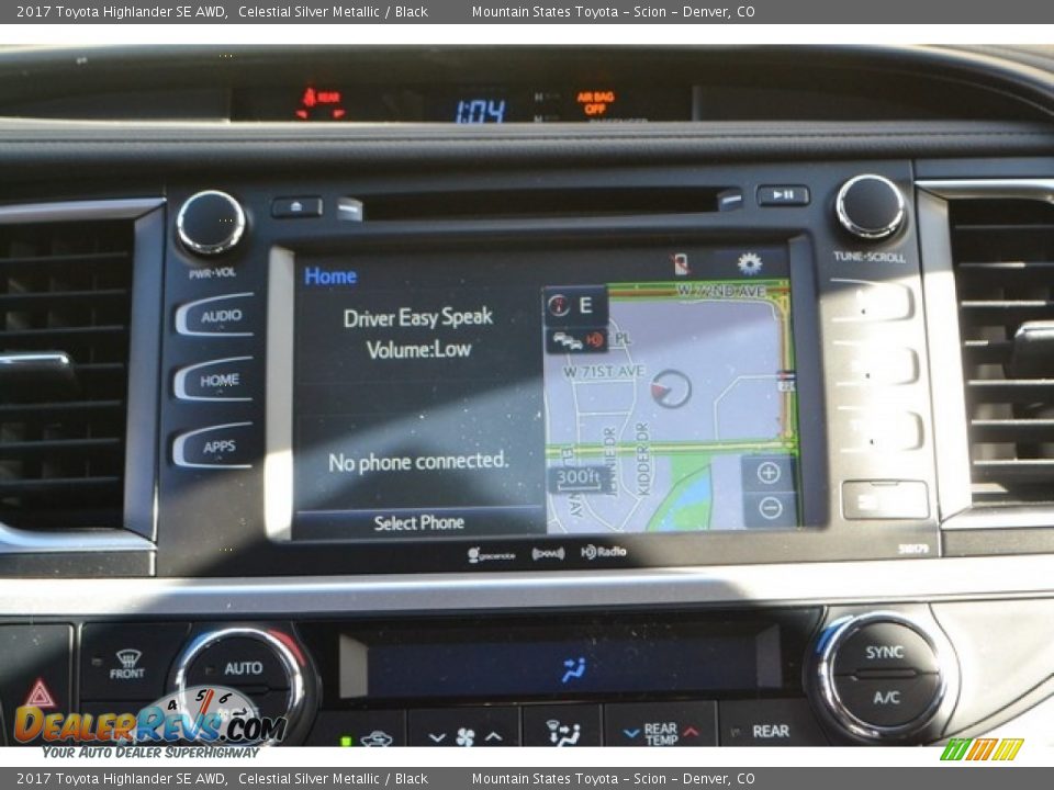 2017 Toyota Highlander SE AWD Celestial Silver Metallic / Black Photo #5