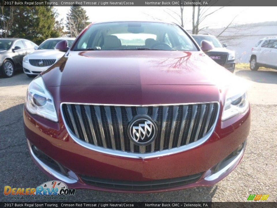 2017 Buick Regal Sport Touring Crimson Red Tintcoat / Light Neutral/Cocoa Photo #11