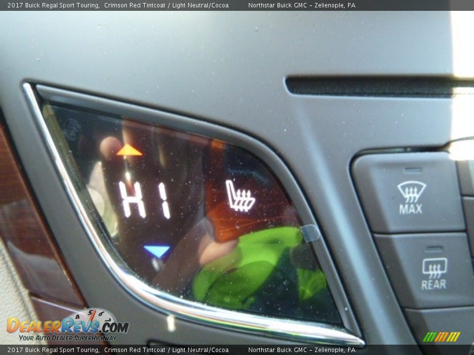 2017 Buick Regal Sport Touring Crimson Red Tintcoat / Light Neutral/Cocoa Photo #18