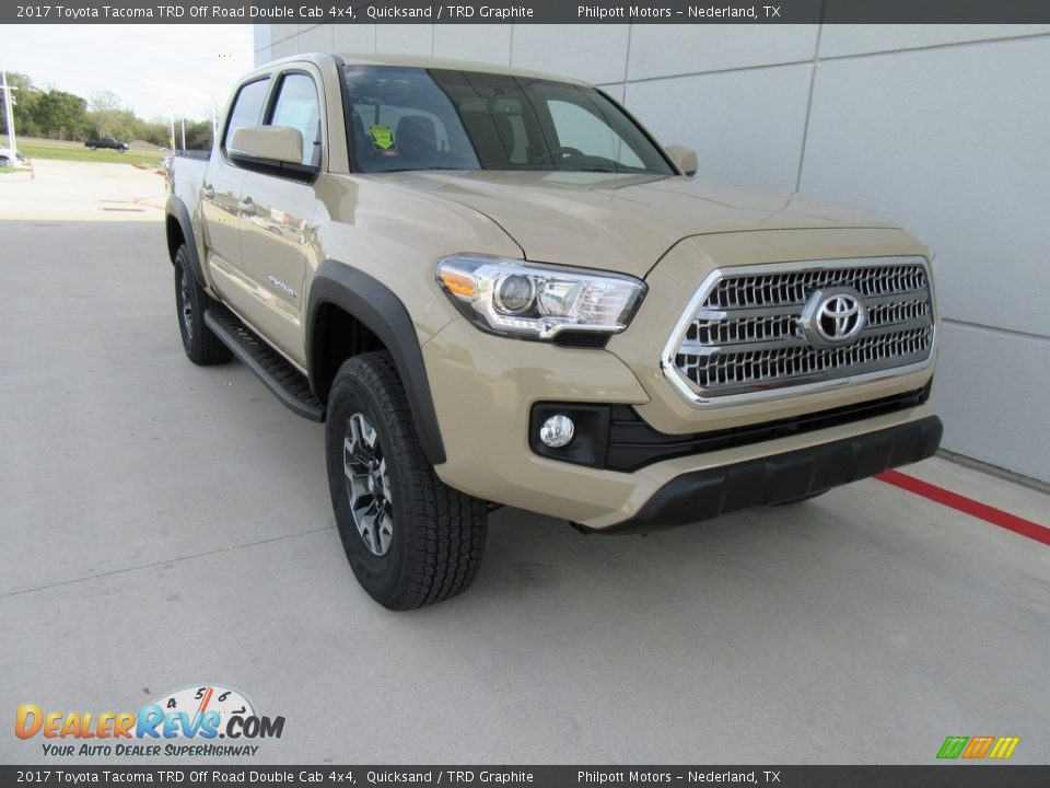 2017 Toyota Tacoma TRD Off Road Double Cab 4x4 Quicksand / TRD Graphite Photo #1