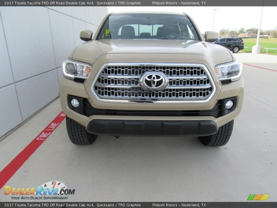 2017 Toyota Tacoma TRD Off Road Double Cab 4x4 Quicksand / TRD Graphite Photo #8
