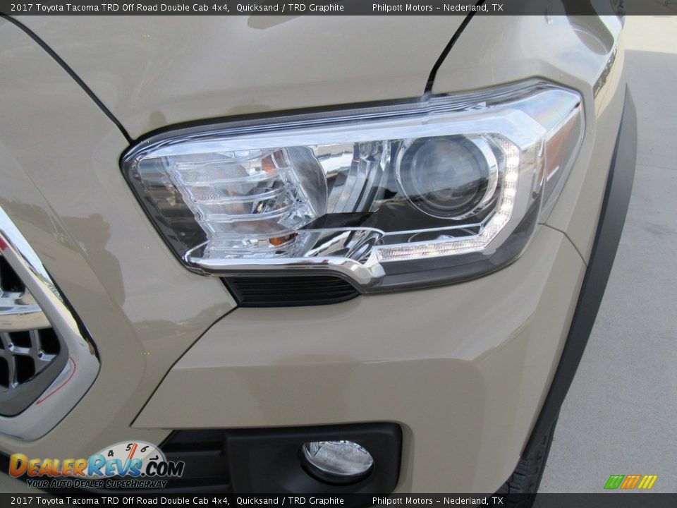 2017 Toyota Tacoma TRD Off Road Double Cab 4x4 Quicksand / TRD Graphite Photo #9