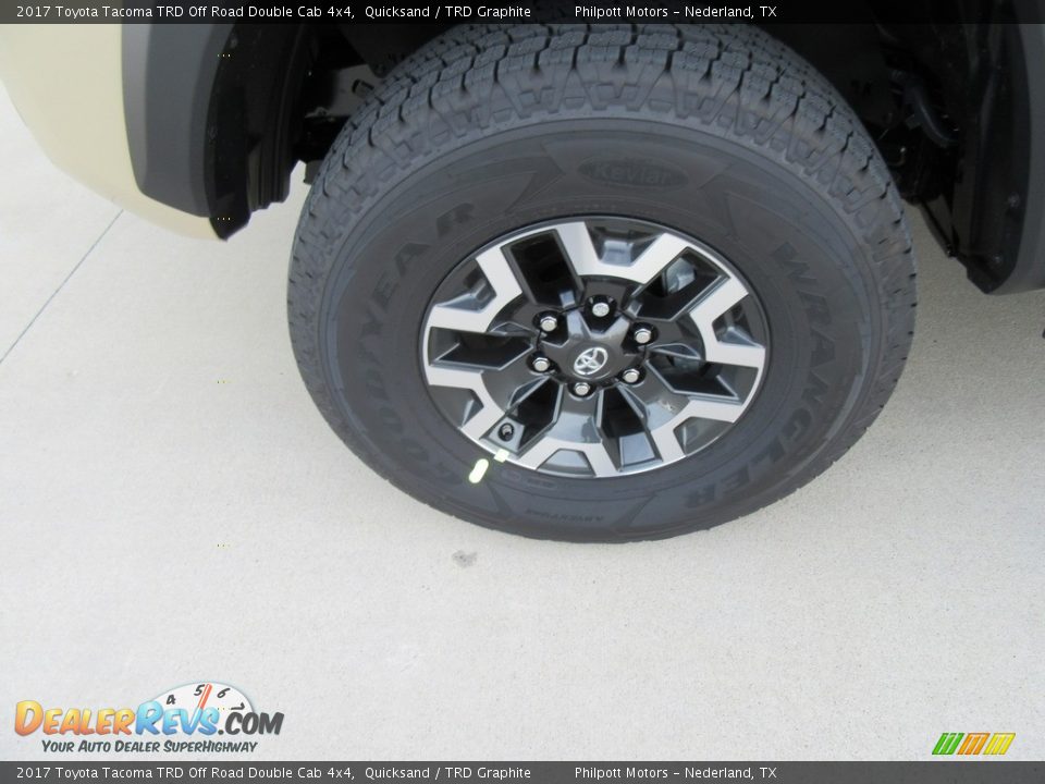 2017 Toyota Tacoma TRD Off Road Double Cab 4x4 Quicksand / TRD Graphite Photo #11