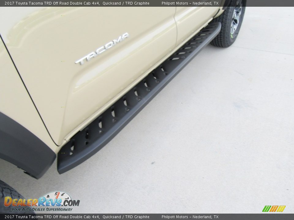 2017 Toyota Tacoma TRD Off Road Double Cab 4x4 Quicksand / TRD Graphite Photo #12