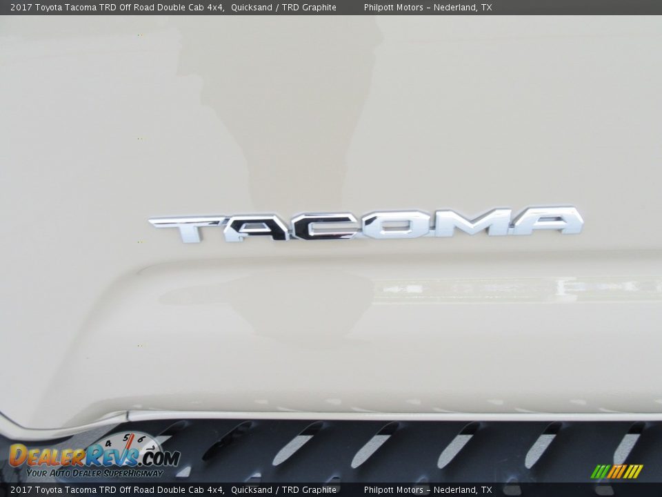 2017 Toyota Tacoma TRD Off Road Double Cab 4x4 Quicksand / TRD Graphite Photo #14
