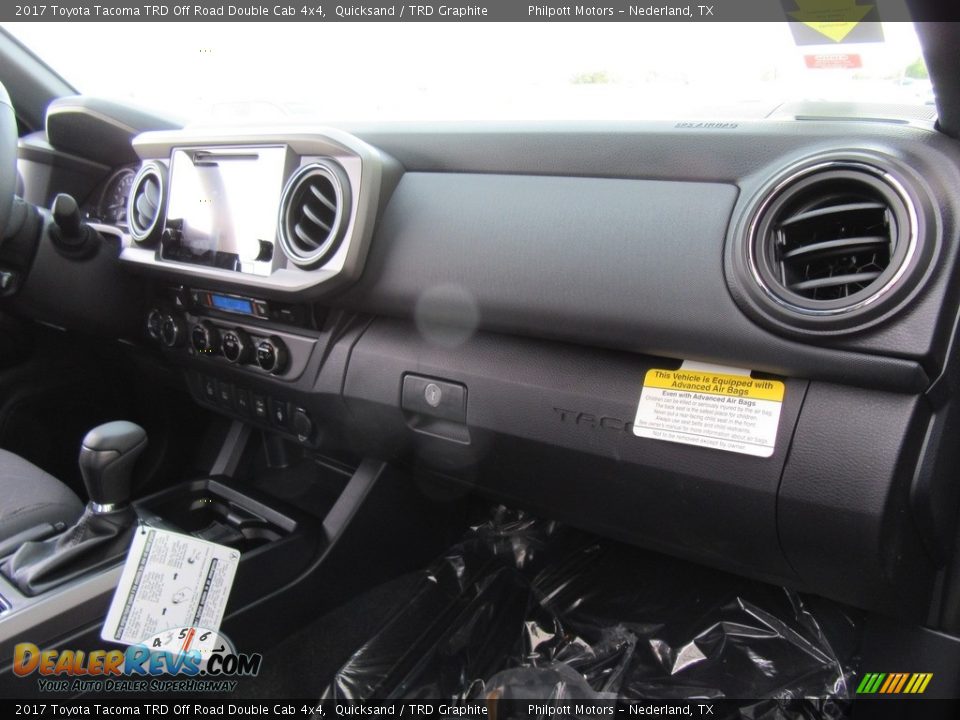 2017 Toyota Tacoma TRD Off Road Double Cab 4x4 Quicksand / TRD Graphite Photo #18