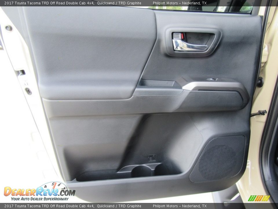 2017 Toyota Tacoma TRD Off Road Double Cab 4x4 Quicksand / TRD Graphite Photo #19