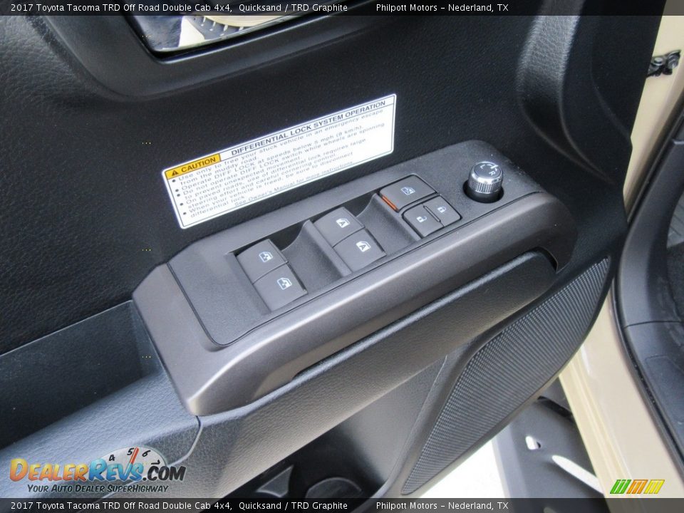 2017 Toyota Tacoma TRD Off Road Double Cab 4x4 Quicksand / TRD Graphite Photo #22