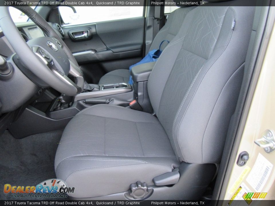 2017 Toyota Tacoma TRD Off Road Double Cab 4x4 Quicksand / TRD Graphite Photo #23