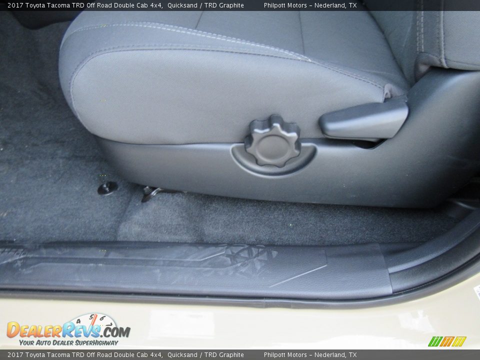 2017 Toyota Tacoma TRD Off Road Double Cab 4x4 Quicksand / TRD Graphite Photo #24