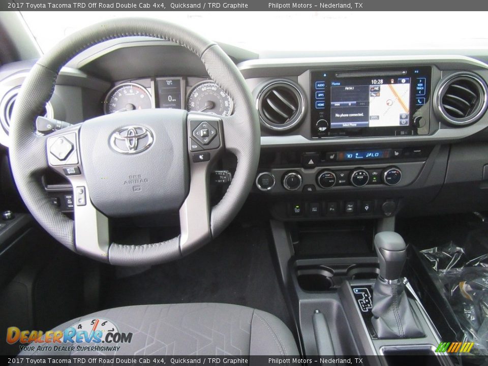 2017 Toyota Tacoma TRD Off Road Double Cab 4x4 Quicksand / TRD Graphite Photo #26