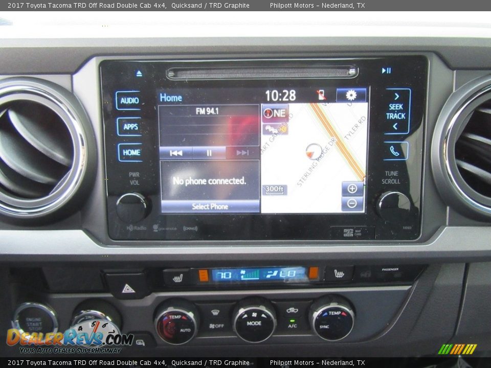 2017 Toyota Tacoma TRD Off Road Double Cab 4x4 Quicksand / TRD Graphite Photo #28