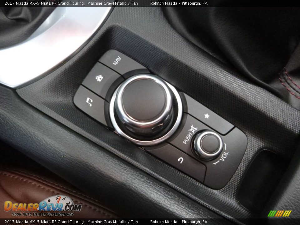 Controls of 2017 Mazda MX-5 Miata RF Grand Touring Photo #15