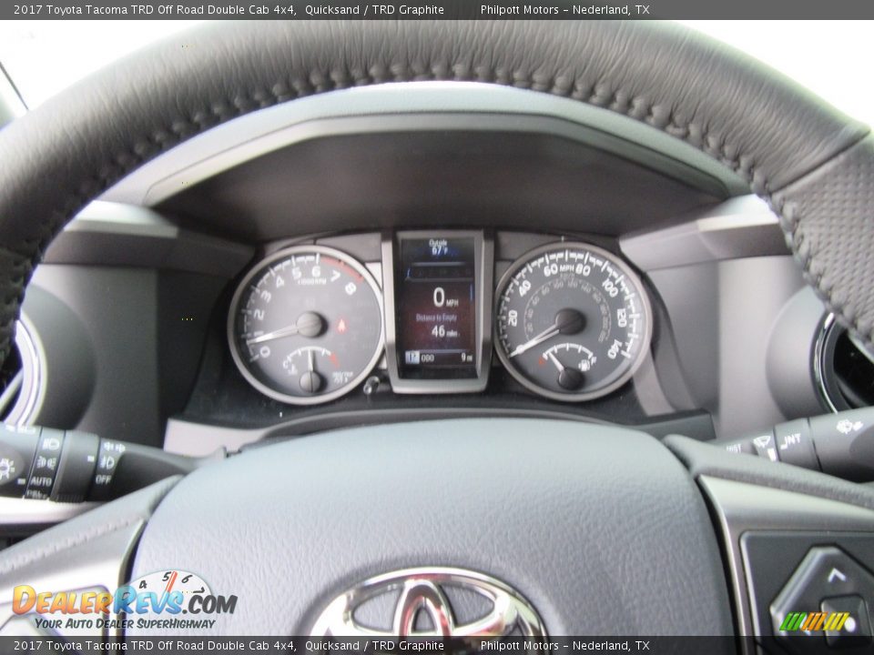 2017 Toyota Tacoma TRD Off Road Double Cab 4x4 Quicksand / TRD Graphite Photo #34