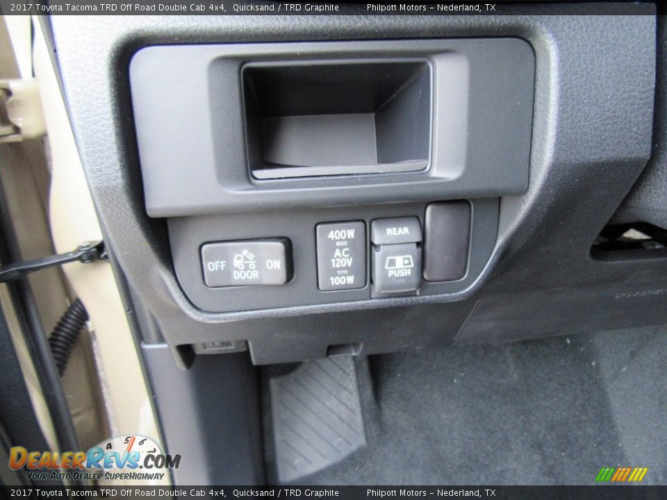 2017 Toyota Tacoma TRD Off Road Double Cab 4x4 Quicksand / TRD Graphite Photo #35