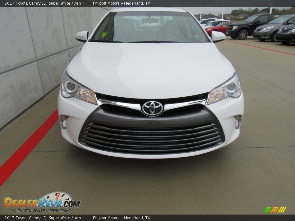 2017 Toyota Camry LE Super White / Ash Photo #8