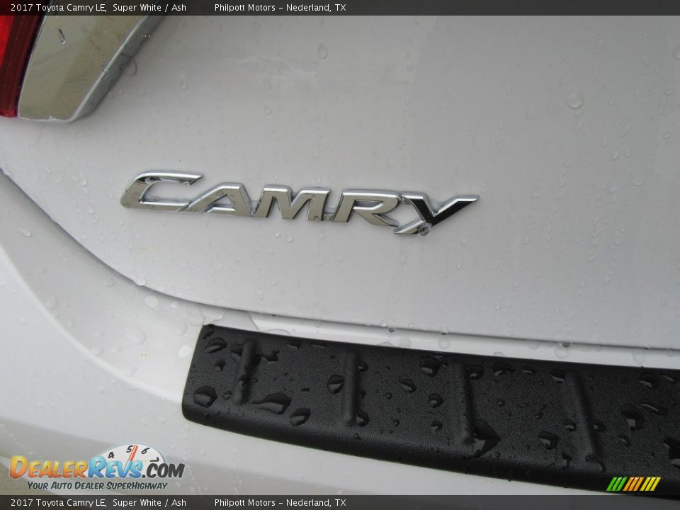 2017 Toyota Camry LE Super White / Ash Photo #14