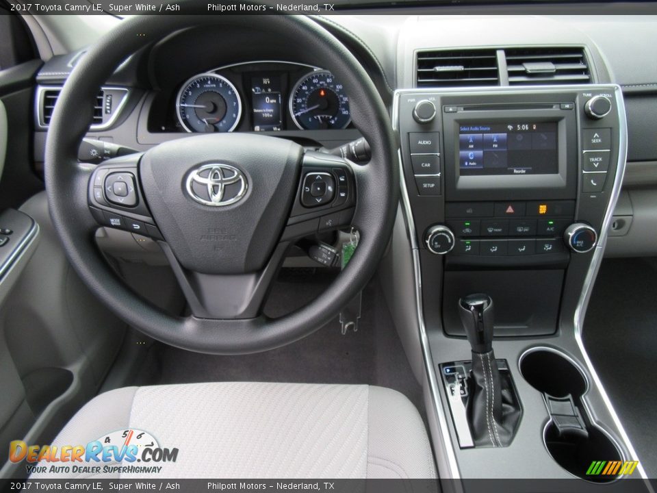2017 Toyota Camry LE Super White / Ash Photo #23