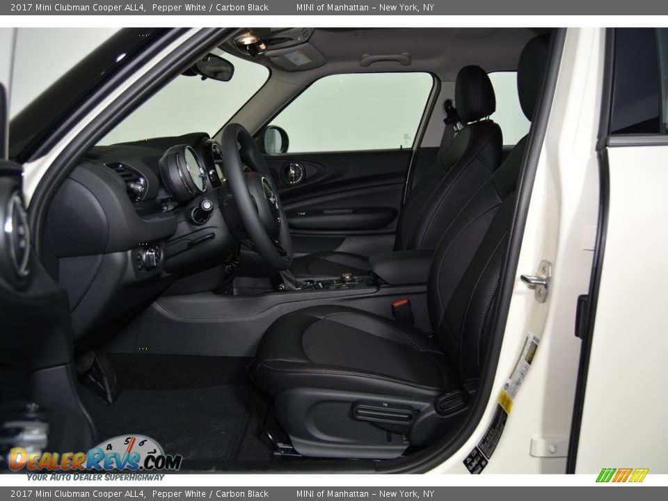 2017 Mini Clubman Cooper ALL4 Pepper White / Carbon Black Photo #8