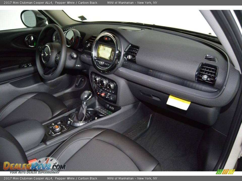 2017 Mini Clubman Cooper ALL4 Pepper White / Carbon Black Photo #9