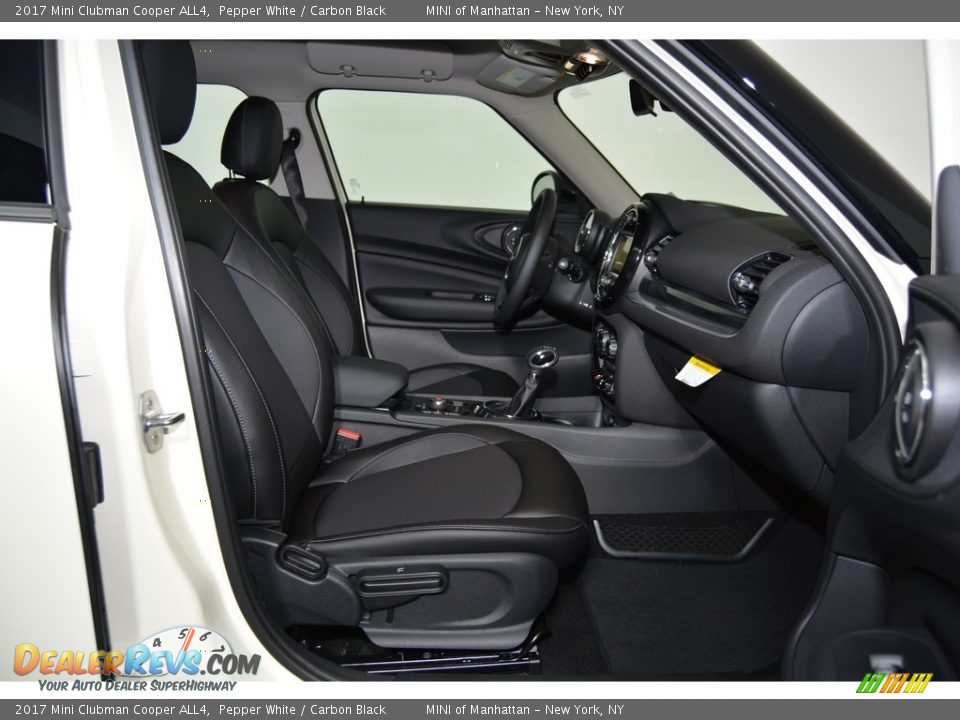 2017 Mini Clubman Cooper ALL4 Pepper White / Carbon Black Photo #10