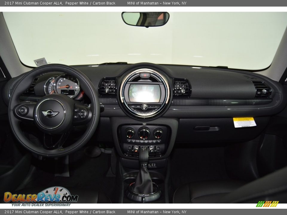 2017 Mini Clubman Cooper ALL4 Pepper White / Carbon Black Photo #12