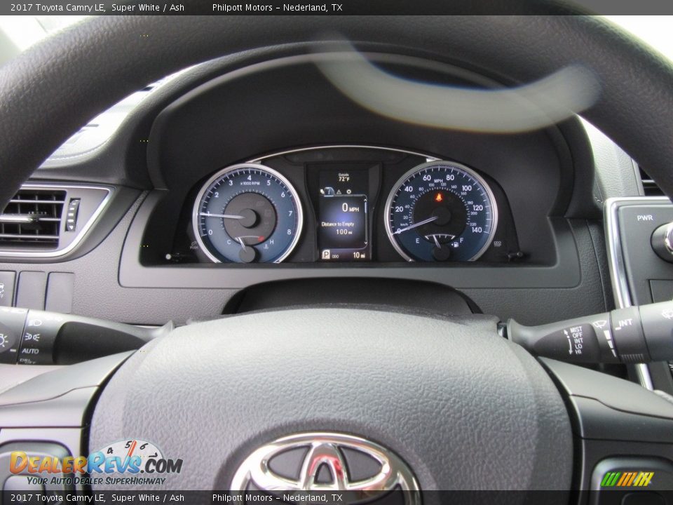 2017 Toyota Camry LE Super White / Ash Photo #29