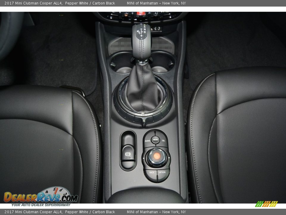 2017 Mini Clubman Cooper ALL4 Pepper White / Carbon Black Photo #14