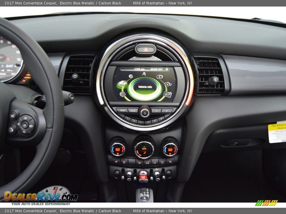 Controls of 2017 Mini Convertible Cooper Photo #15