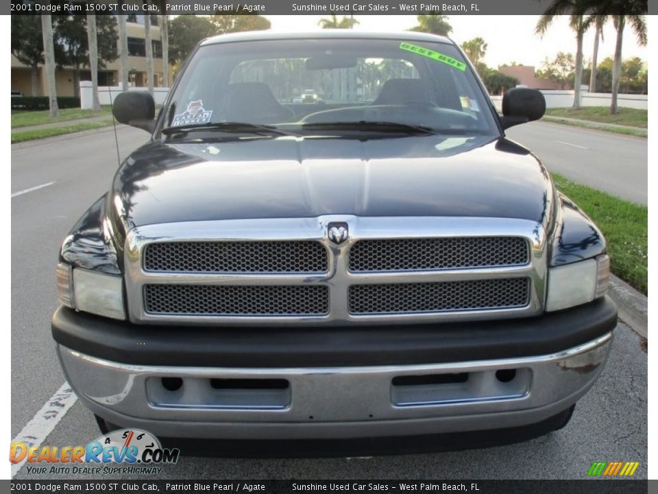 2001 Dodge Ram 1500 ST Club Cab Patriot Blue Pearl / Agate Photo #8