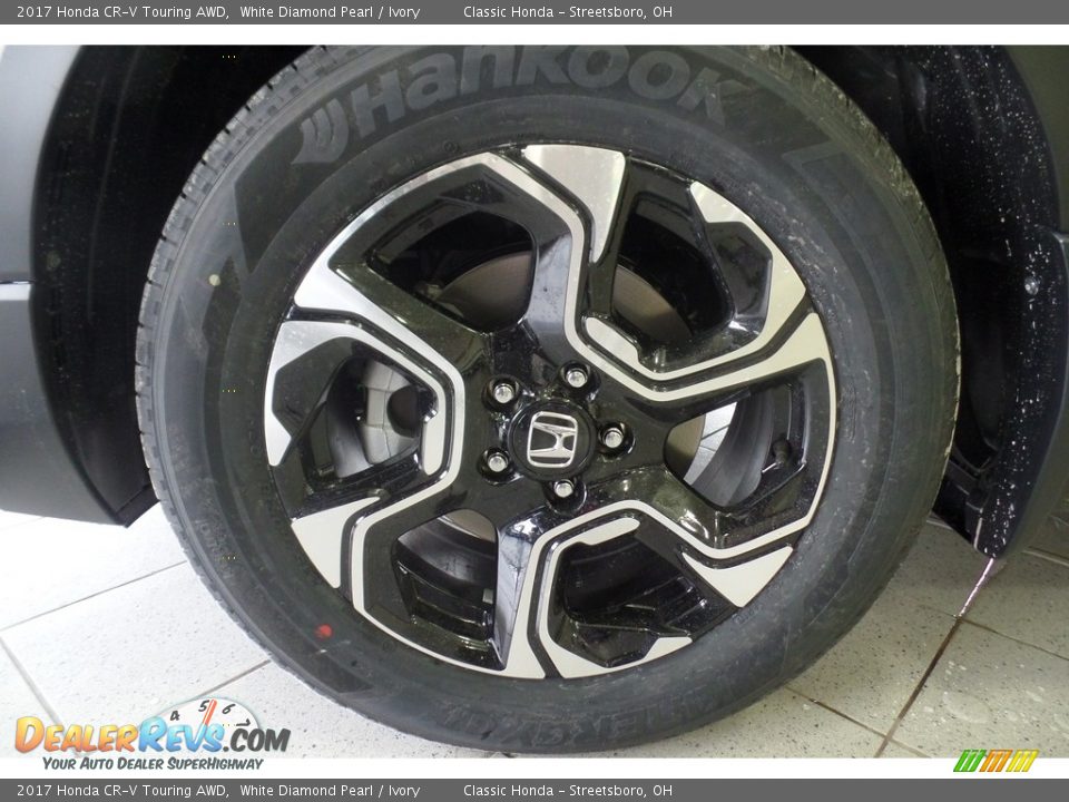 2017 Honda CR-V Touring AWD White Diamond Pearl / Ivory Photo #18
