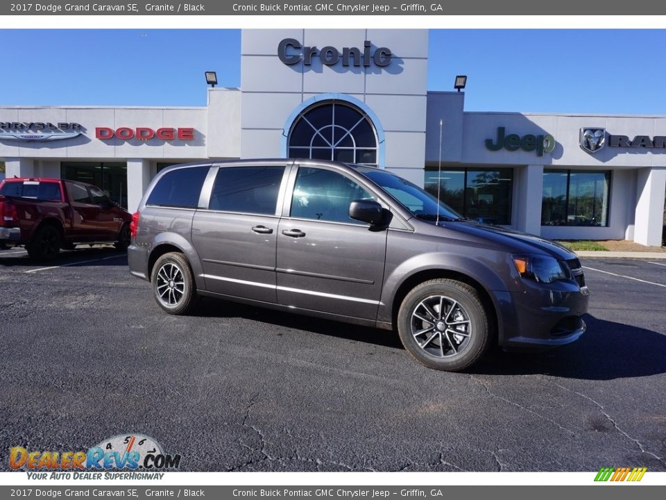 2017 Dodge Grand Caravan SE Granite / Black Photo #1