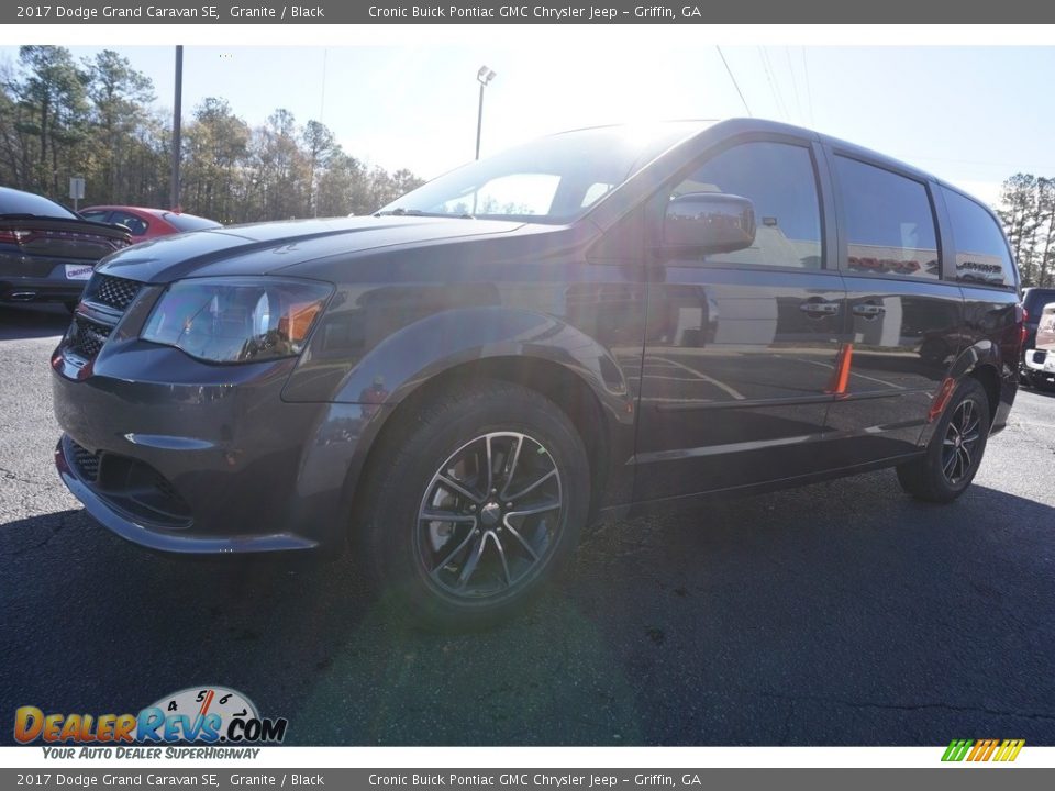 2017 Dodge Grand Caravan SE Granite / Black Photo #3