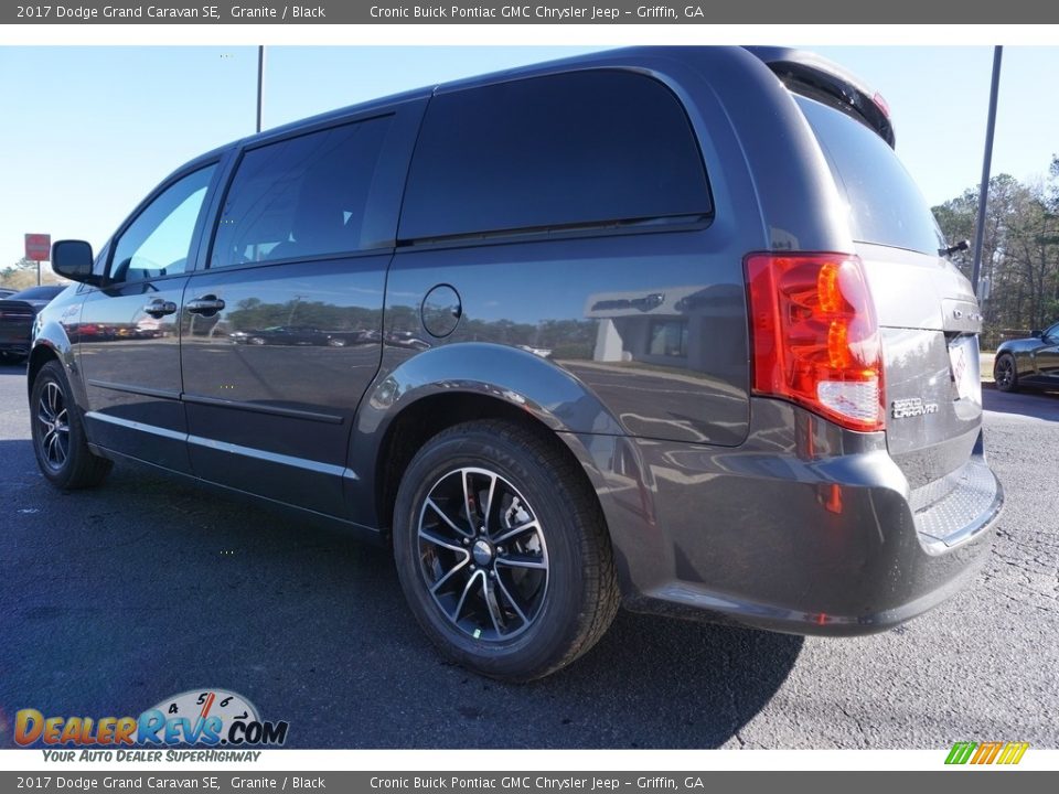 2017 Dodge Grand Caravan SE Granite / Black Photo #5