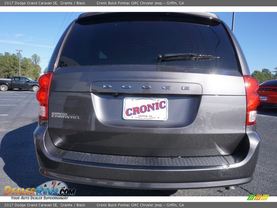2017 Dodge Grand Caravan SE Granite / Black Photo #6