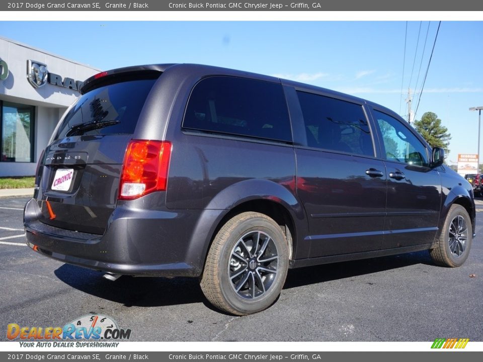 2017 Dodge Grand Caravan SE Granite / Black Photo #7