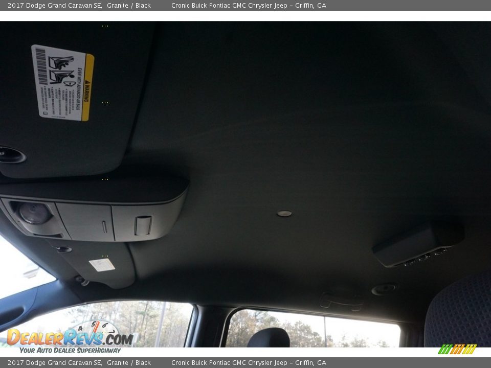 2017 Dodge Grand Caravan SE Granite / Black Photo #11