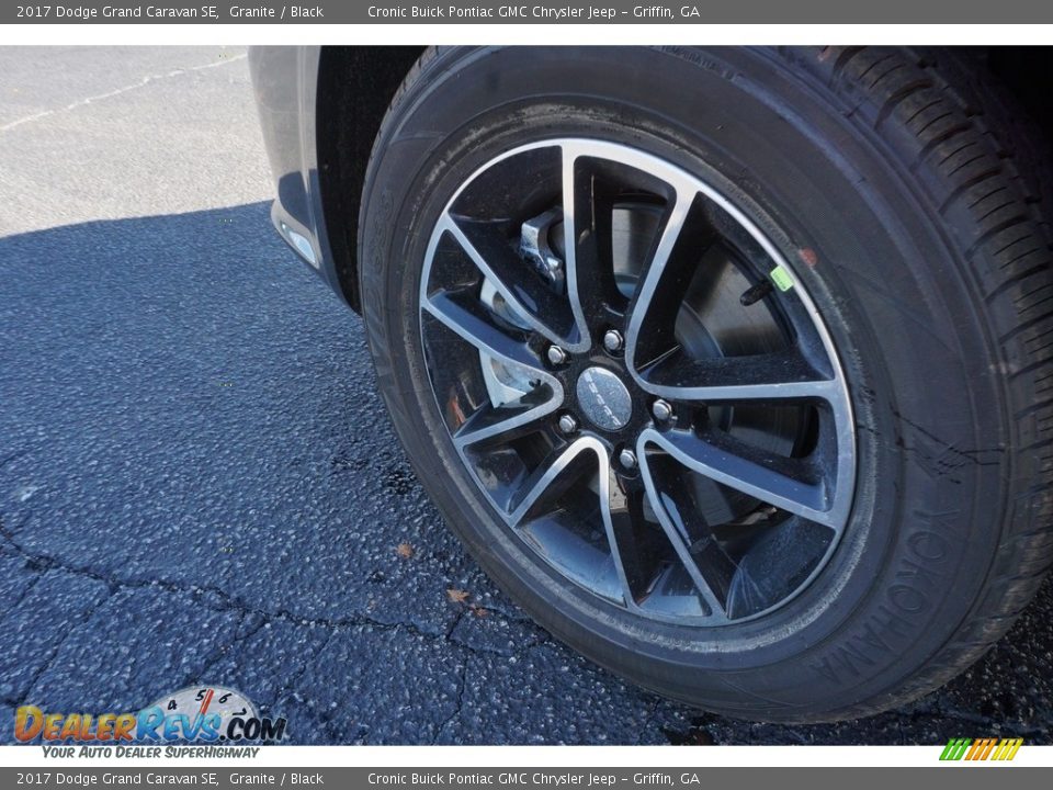 2017 Dodge Grand Caravan SE Granite / Black Photo #12