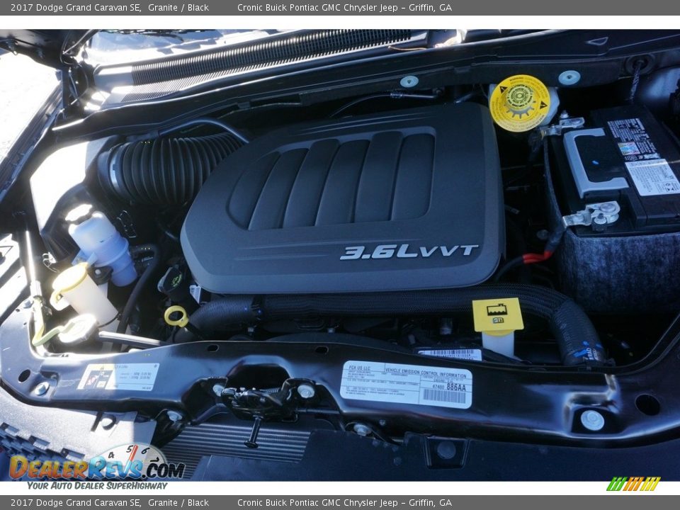 2017 Dodge Grand Caravan SE Granite / Black Photo #13