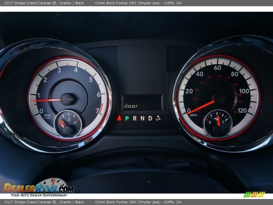 2017 Dodge Grand Caravan SE Granite / Black Photo #14