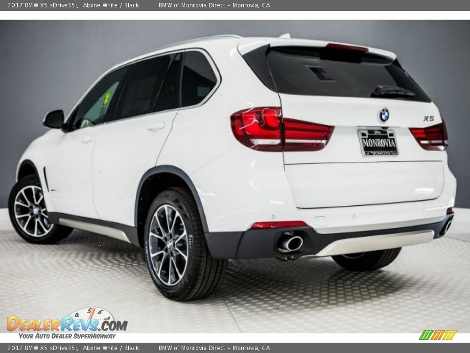 2017 BMW X5 sDrive35i Alpine White / Black Photo #3