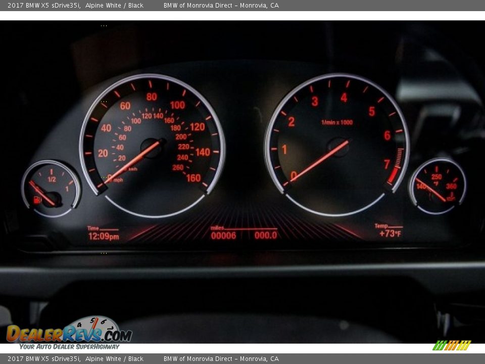 2017 BMW X5 sDrive35i Alpine White / Black Photo #7