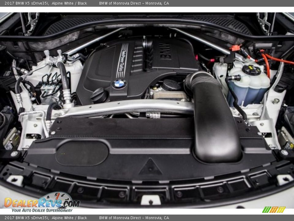 2017 BMW X5 sDrive35i Alpine White / Black Photo #8