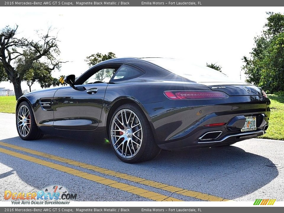 2016 Mercedes-Benz AMG GT S Coupe Magnetite Black Metallic / Black Photo #5