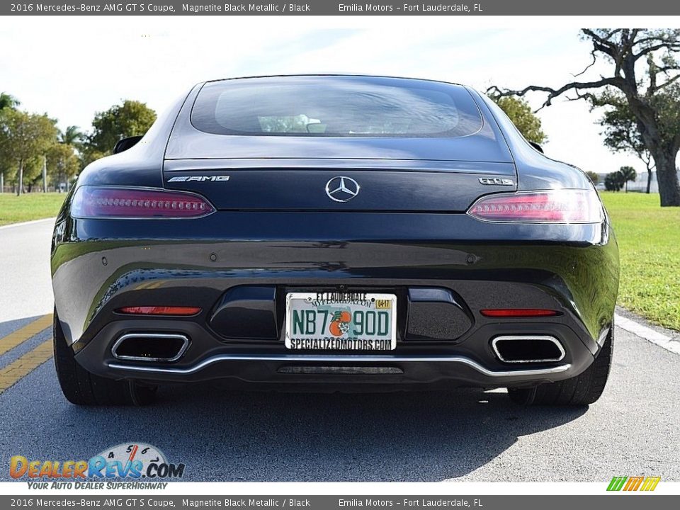 2016 Mercedes-Benz AMG GT S Coupe Magnetite Black Metallic / Black Photo #6